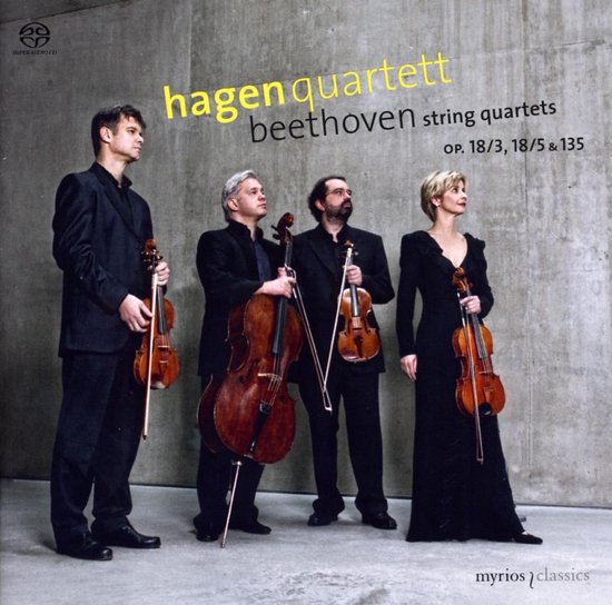 Hagen Quartet - String Quartets Op.18&135. (CD)