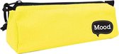 etui Chrome Fluo junior 21 x 7 x 7 cm canvas geel/zwart