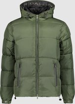 Ballin Amsterdam -  Heren Regular Fit Puffer  Jas  - Groen - Maat XXL