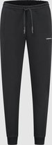 Purewhite -  Heren Regular Fit   Broek  - Zwart - Maat S