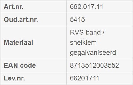 Slangklem 60-165mm van Merkloos — afbeelding 4
