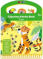 magisch kleurboek jungle junior papier 20 pagina's