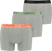 Levi's 3-pack boxershorts brief premium - grijs