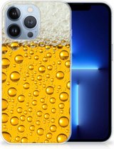Telefoonhoesje Geschikt voor iPhone 13 Pro Silicone Back Cover Bier