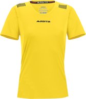 Masita | Sportshirt Dames Korte Mouw - Climatech Stevig & Ademend - Teamlijn Porto - YELLOW/BLACK - 38