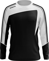 Masita | Forza Dames & Heren Sweater - Mouw met Duimgaten - BLACK/WHITE - 128