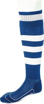 Masita | Kousen Geringd Barça - Sportsokken met goede demping - ROYAL BLUE/WHIT - 28-31