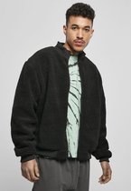 Urban Classics Jacket -L- Boxy Sherpa Zwart