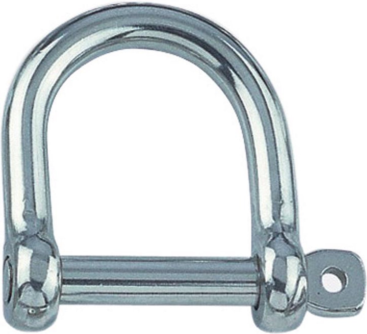 D-sluiting breed 6 mm RVS-316