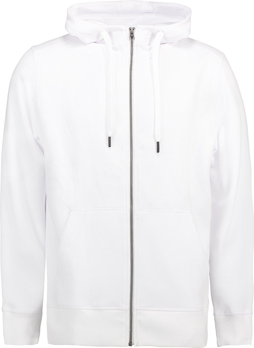 ID Hoodie Core Vest met Rits Heren Wit - Maat M