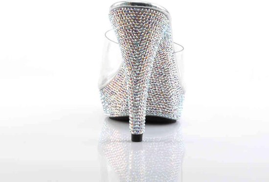 Fabulicious Escarpins - 44 Chaussures- COCKTAIL-501DM US 13 Zwart