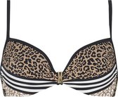 Sapph 12S Grace Padded Bikini Dames Leopard-80C