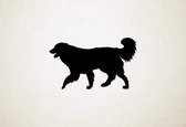 cao da Serra da Estrela - Estrela Mountain Dog - Silhouette hond - S - 33x56cm - Zwart - wanddecoratie