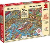 Pierre de Doolhofdetective - Drukke Haven Puzzel (300 XL stukjes)