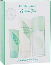Green Tea Da!rkova! Sada Edt 50 Ml, Kra(c)m Na Ruce 30 Ml A Ta>lova1/2 Kra(c)m 100 Ml
