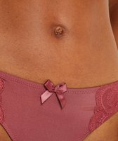 Hunkemöller Lingerie Dames String Gina  - Rood - maat M
