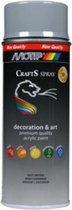 Motip crafts acryllak hoogglans zilvergrijs (RAL 7001) - 400 ml