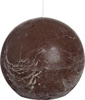 Bolsius bolkaars rustiek chocoladebruin - 100 mm