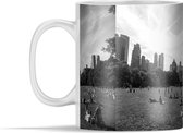 Mok - New York - Central Park - Zwart - Wit - 350 ml - Beker