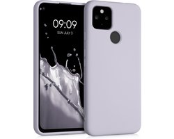 kwmobile telefoonhoesje geschikt voor Google Pixel 4a 5G - Hoesje voor smartphone - Back cover in lila wolk