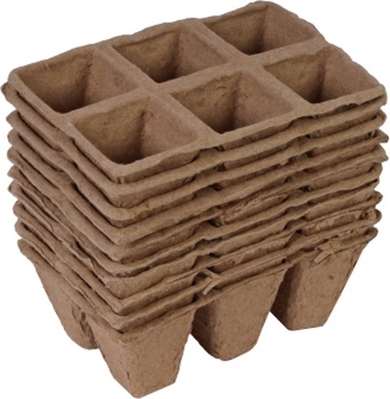 Talen Tools - Turftray - Biologisch afbreekbaar - 10 potjes