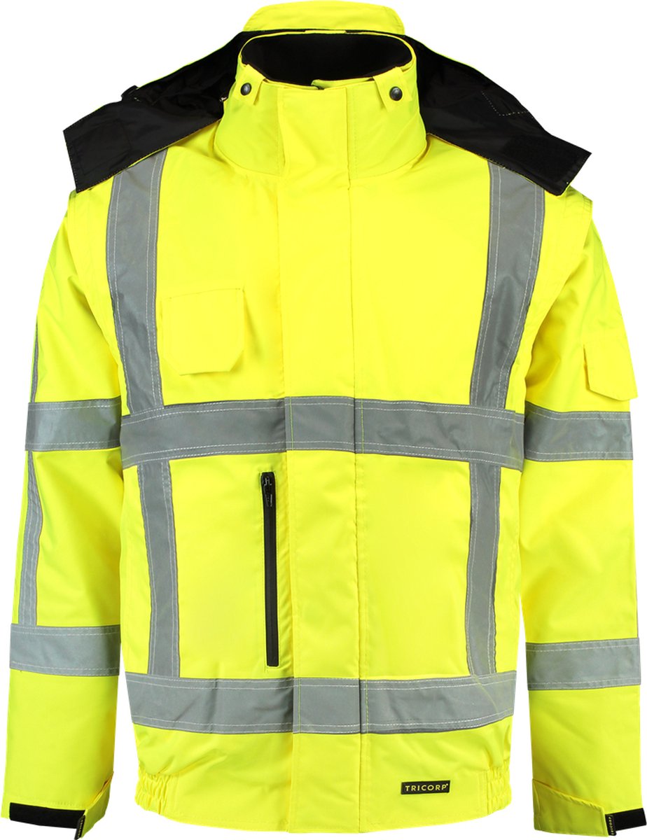 Tricorp Pilotjack - Werkjas 403006 - Fluor Geel - Maat S