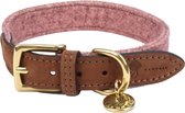 Fantail Halsband Blend Roze - Hondenhalsband - 35 cm
