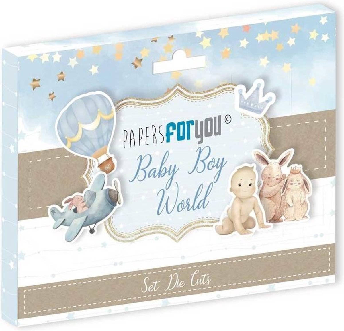 Baby Boy World Die Cuts (PFY-3471)