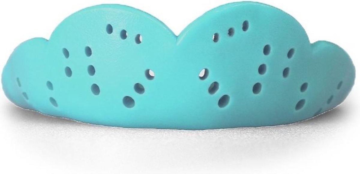 Sisu - Max 2.4 - Bitje - Gebitsbeschermer / Mondbeschermer / Mouthguard - One Size - Lichtblauw - Extra Sterk Contactsport Bitje voor Hockey & Boksen