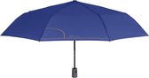 paraplu automatisch dames 96 cm microvezel donkerblauw