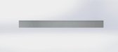 Verzinkt staal kantopsluiting geplet 13 cm hoog  -  (lengte 2400mm)