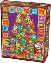 legpuzzel Christmas Tree Quilt karton 275 stukjes
