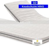 Aloe Vera - Split Topmatras 3D HR45 Koudschuim 10 CM - Gemiddeld ligcomfort - 140x220/10