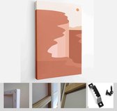 Abstract landscape poster collection. Set of contemporary art print templates. Nature backgrounds for social media - Modern Art Canvas - Vertical - 1812280651 - 40-30 Vertical