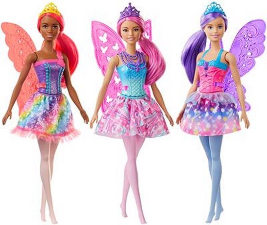 Barbie Dreamtopia Fee (Paars) - Barbiepop | bol.com