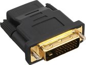 InLine 17660P tussenstuk voor kabels DVI-D HDMI A Zwart