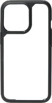 Mobiparts Rugged Clear Case geschikt voor Apple iPhone 13 Pro - Zwart Transparant