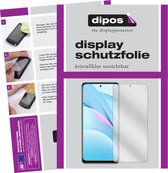 dipos I 2x Beschermfolie helder compatibel met Xiaomi Mi 10T Lite Folie screen-protector (expres kleiner dan het glas omdat het gebogen is)