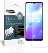 dipos I 2x Pantserfolie mat compatibel met Vivo S7e 5G Beschermfolie 9H screen-protector (expres kleiner dan het glas omdat het gebogen is)