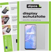 dipos I 6x Beschermfolie mat compatibel met Oppo Realme V5 5G Folie screen-protector (expres kleiner dan het glas omdat het gebogen is)