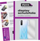 dipos I 6x Beschermfolie helder compatibel met Oppo Realme Narzo 20 Pro Achterkant Folie screen-protector (expres kleiner dan het glas omdat het gebogen is)
