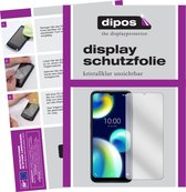 dipos I 6x Beschermfolie helder compatibel met Wiko View 4 Lite Folie screen-protector (expres kleiner dan het glas omdat het gebogen is)