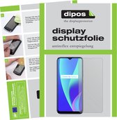 dipos I 6x Beschermfolie mat compatibel met Oppo Realme C15 Folie screen-protector (expres kleiner dan het glas omdat het gebogen is)