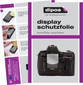 dipos I 2x Beschermfolie helder compatibel met Nikon D70s Folie screen-protector