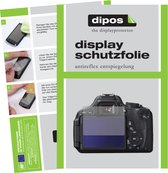 dipos I 6x Beschermfolie mat compatibel met Canon EOS 750D Folie screen-protector