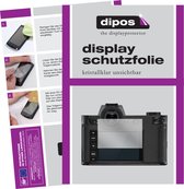 dipos I 2x Beschermfolie helder geschikt voor Leica SL2-S Folie screen-protector