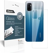 dipos I 2x Pantserfolie helder compatibel met Oppo A53 (2020) Achterkant Beschermfolie 9H screen-protector (expres kleiner dan het glas omdat het gebogen is)
