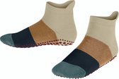 FALKE Colour Block Kinderen Sokken - Beige - Maat 35-38