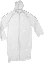 Free And Easy Regenjas Unisex One Size Transparant