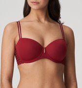 PrimaDonna Twist East End Voorgevormde Balconette Bh 0241932 Red Boudoir - maat 85F